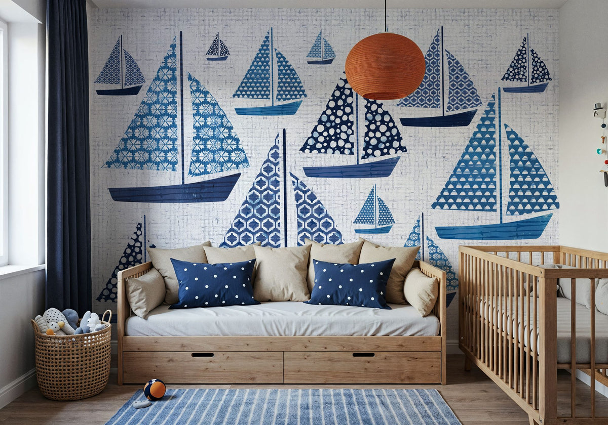 Sunday on the Coast I Mural Wallpaper - room preview 03