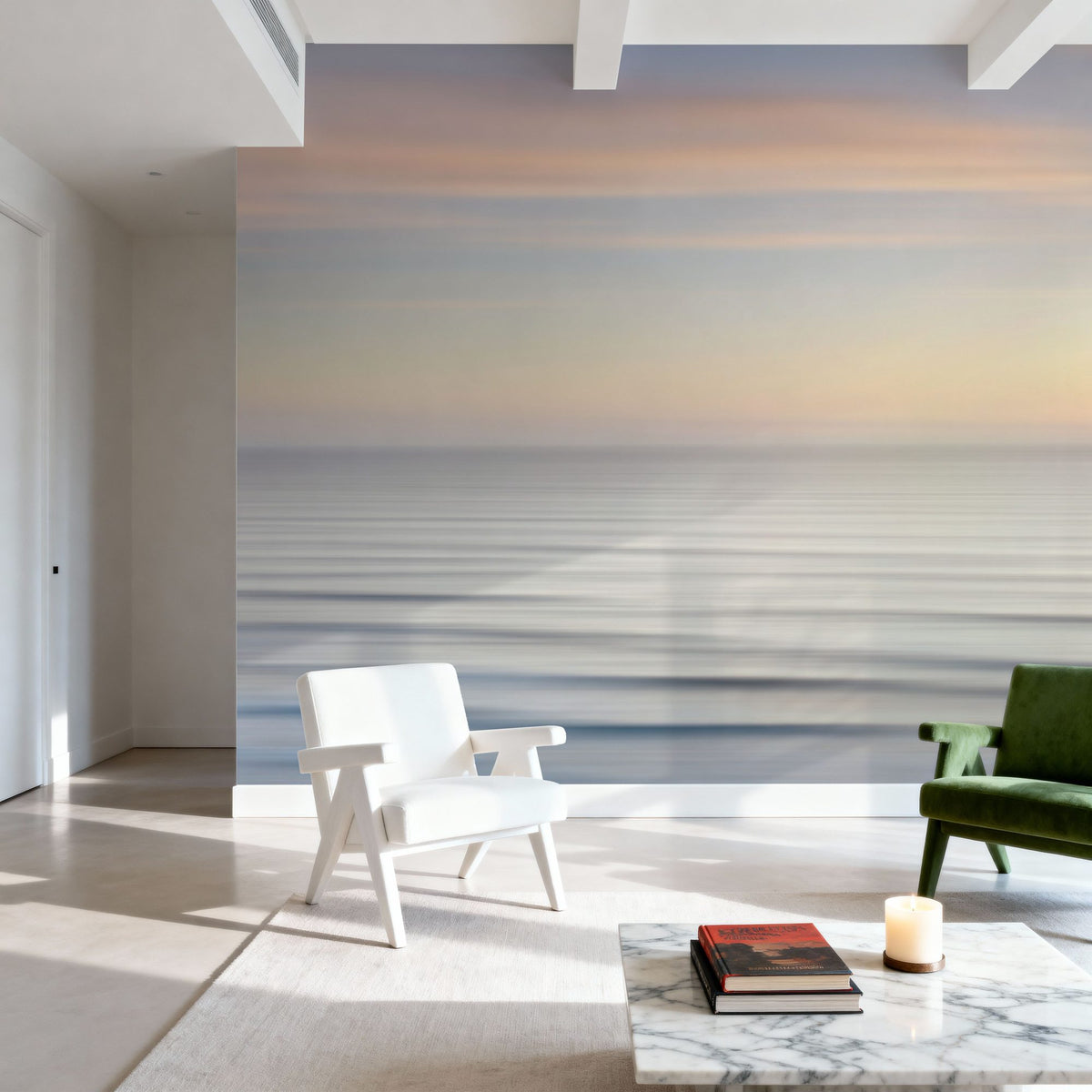 On the Horizon I Mural Wallpaper - room preview 03