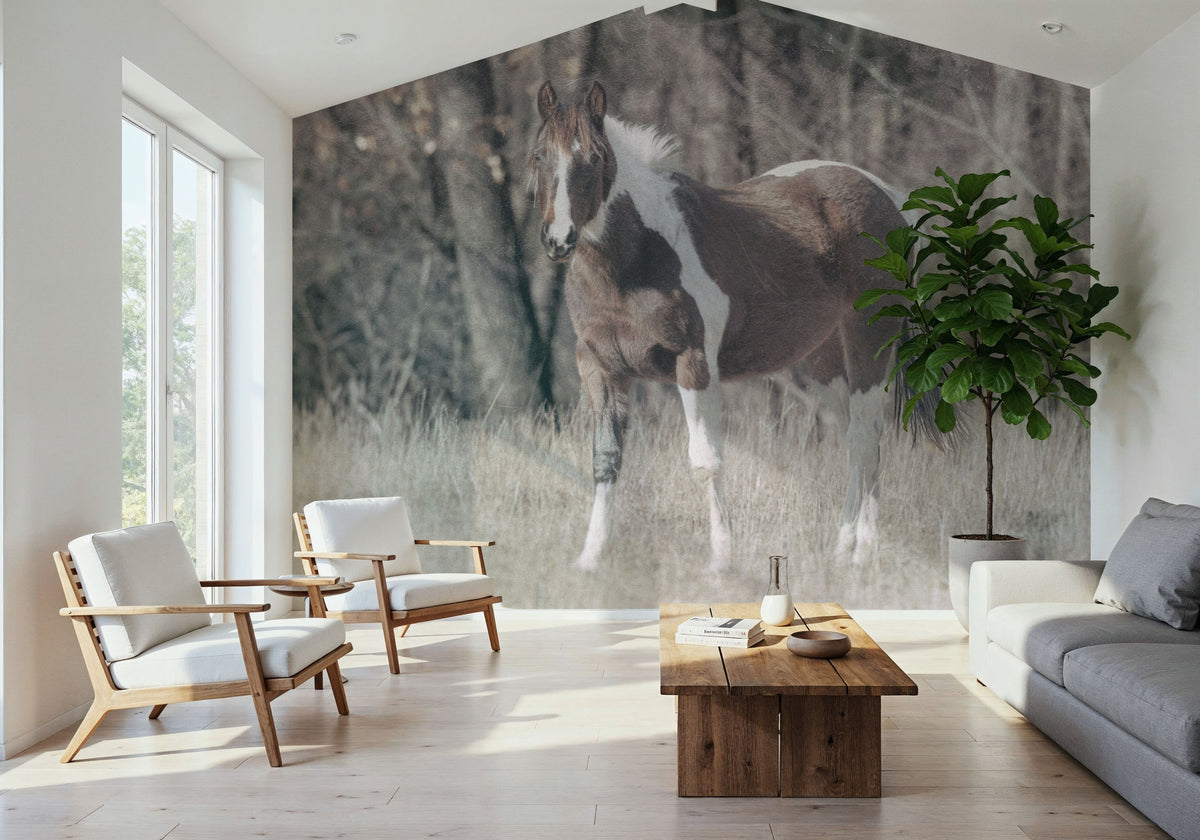 Sunny Field III Mural Wallpaper - room preview 03