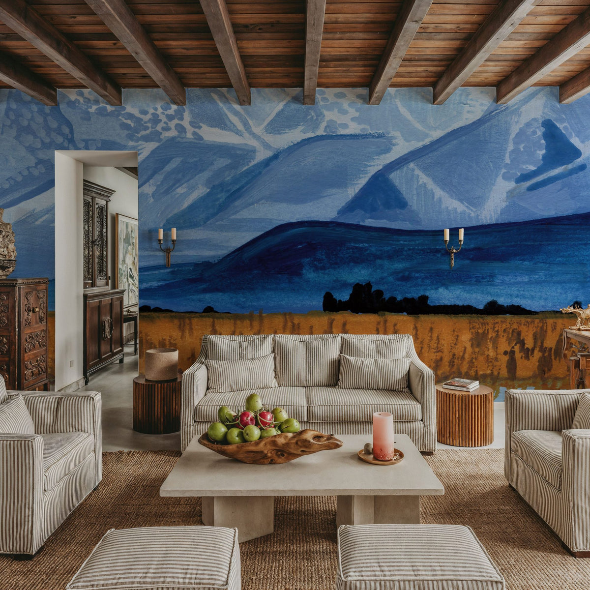 Winter Lake Mural Wallpaper - room preview 03