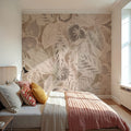 Secret Leaves Mural Wallpaper - room preview 03