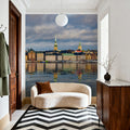 Harbor Reflections Mural Wallpaper - room preview 03