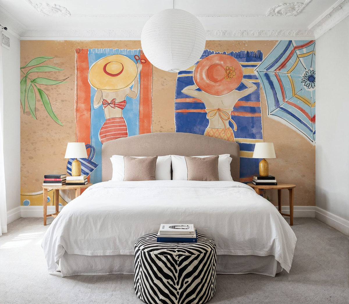 Sunkissed II Beach Mural Wallpaper - room preview 03