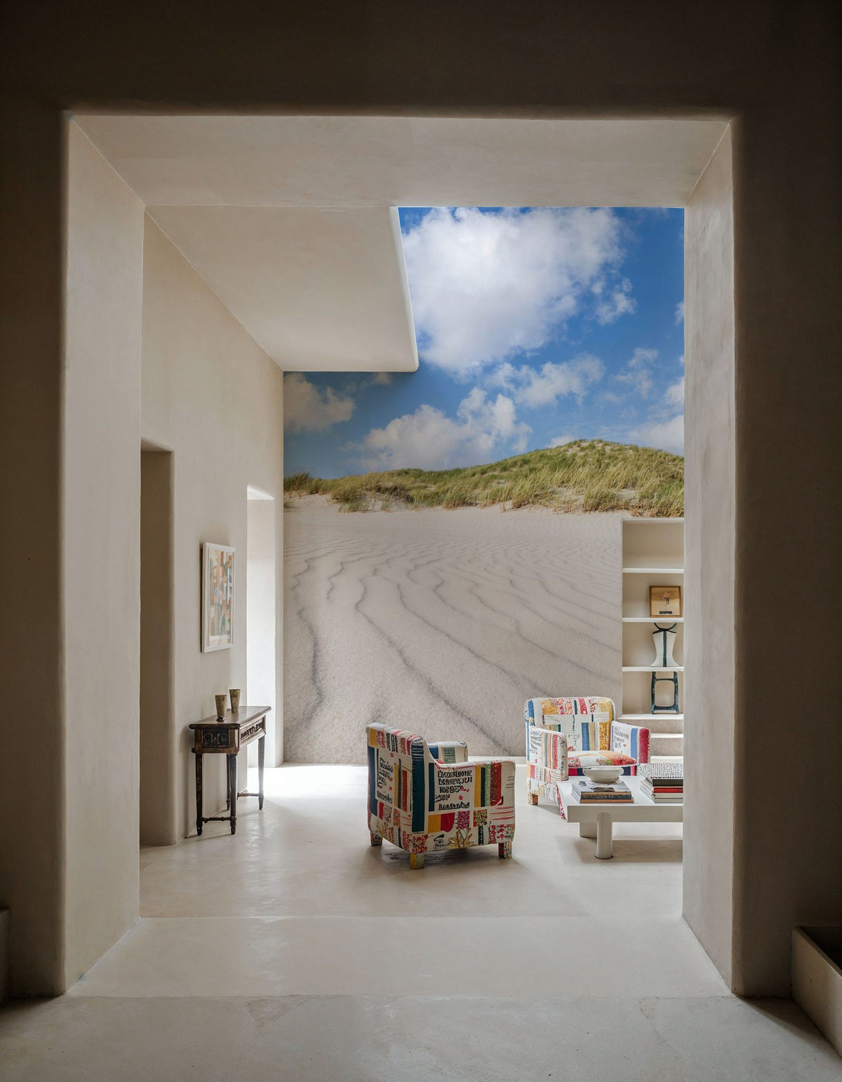 Sand Dune Macro Mural Wallpaper - room preview 03