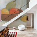 Pink Cup with Wooden Bowl Mural Wallpaper - room preview 03