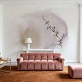 Magnolia & Birds Mural Wallpaper - room preview 03