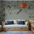 Monkey Jump, Laurel Mural Wallpaper - room preview 03
