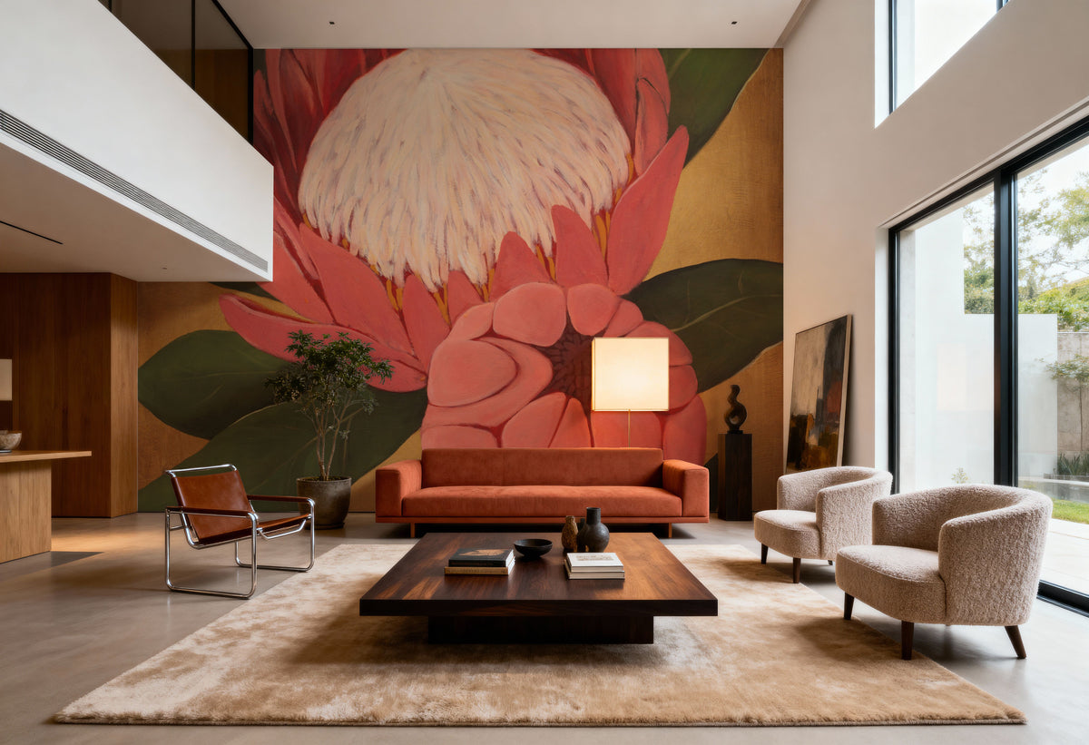 Bloomed Mural Wallpaper - room preview 03