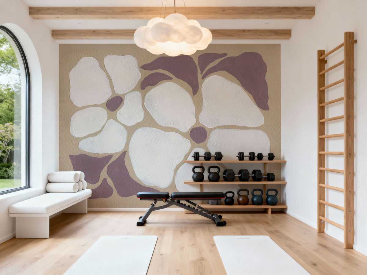 Boho Impact Floral I Mural Wallpaper - room preview 03