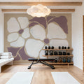 Boho Impact Floral I Mural Wallpaper - room preview 03