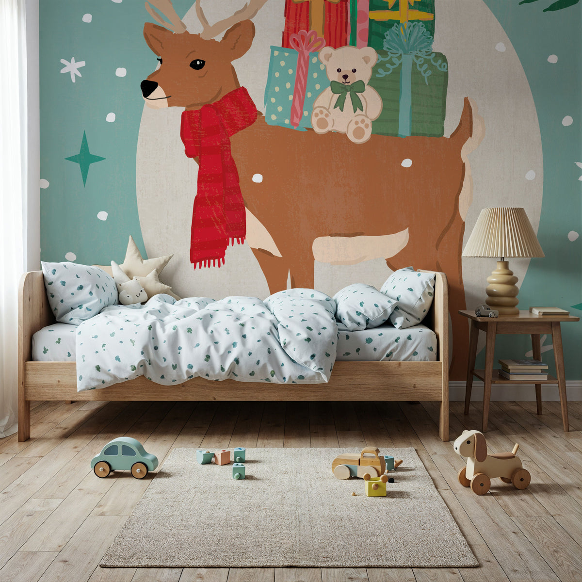 Holiday Patina IV Mural Wallpaper - room preview 03