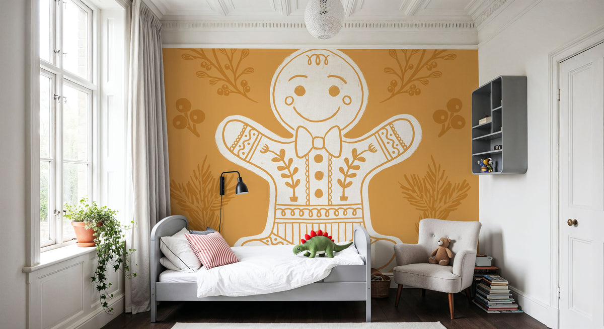 Holiday Form V Mural Wallpaper - room preview 03