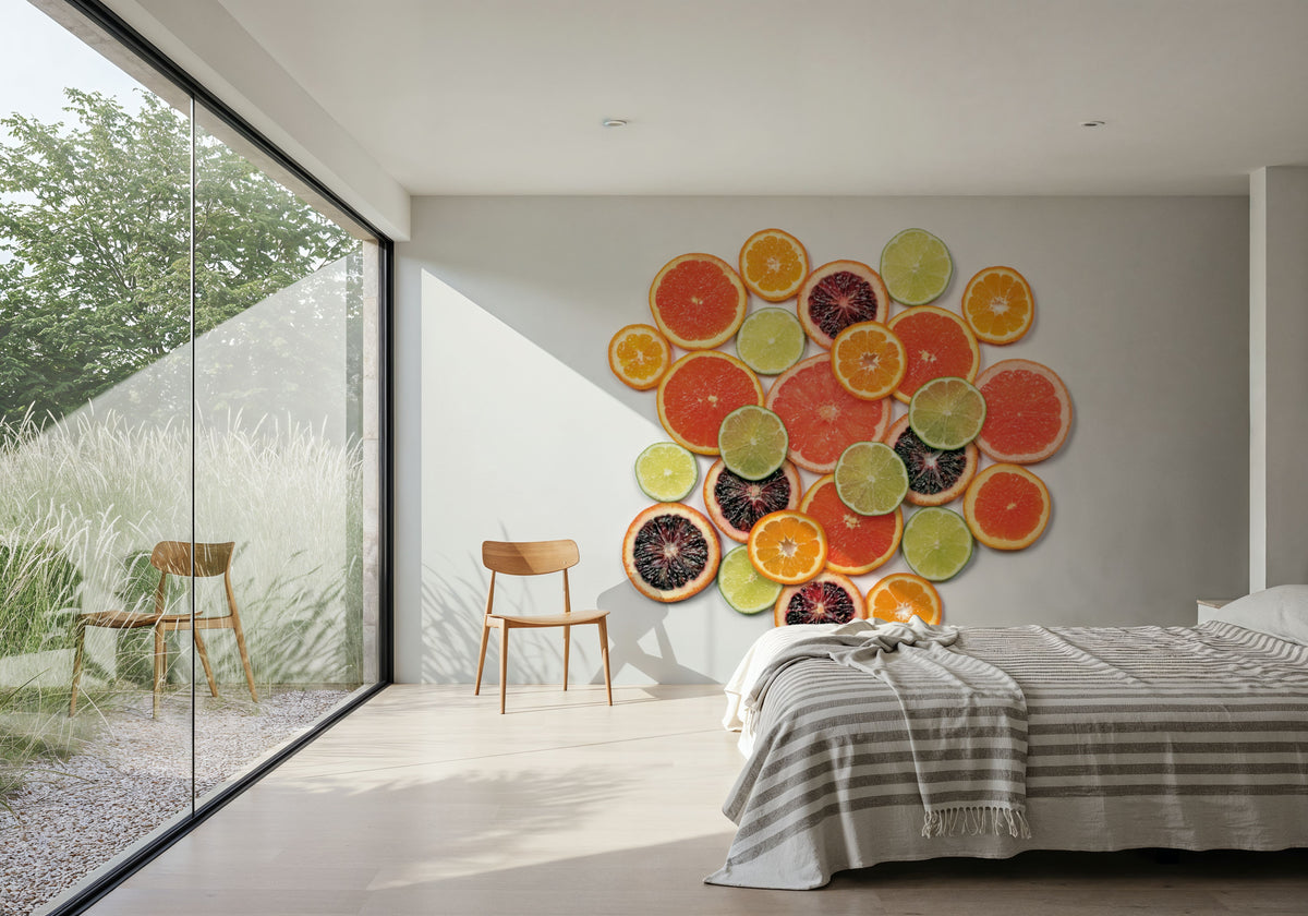 Sunny Citrus III Mural Wallpaper - room preview 03