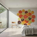 Sunny Citrus III Mural Wallpaper - room preview 03