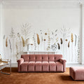 Straw Field Mural Wallpaper - room preview 03
