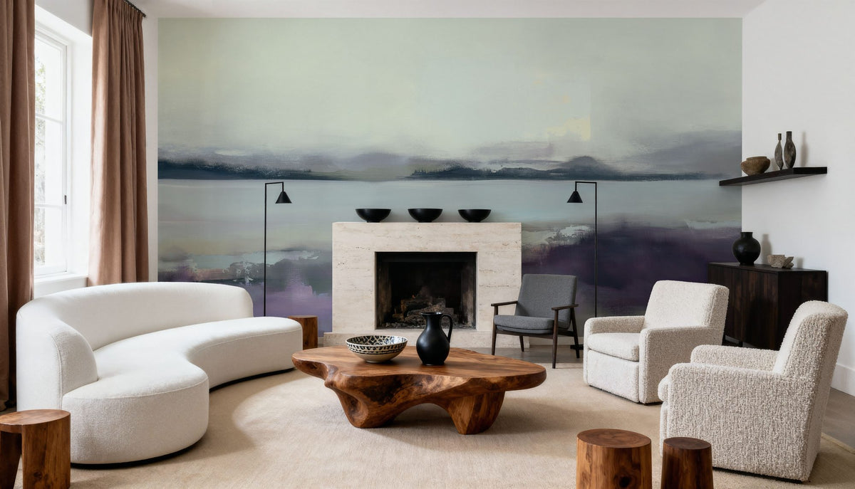 Lupine Mural Wallpaper - room preview 03