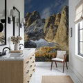 Liberty Bell Mountain Mural Wallpaper - room preview 03
