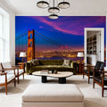 Golden Gate Sunset II Mural Wallpaper - room preview 03