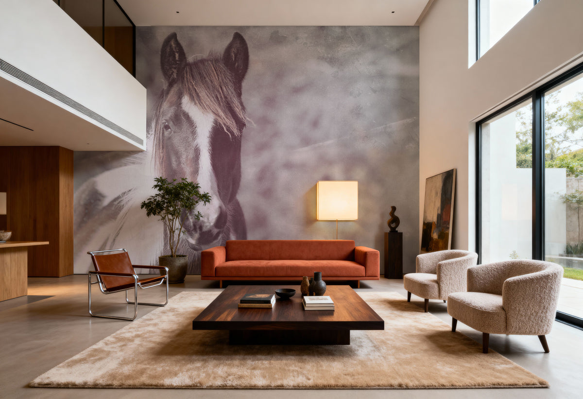 Sunny Field IV Mural Wallpaper - room preview 03