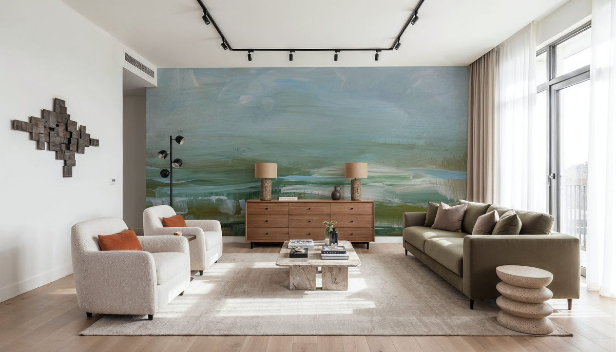Lush Valley Mural Wallpaper - room preview 03