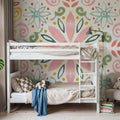 Wild Blooms VIII Mural Wallpaper - room preview 03