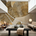 Metallic Textures I Mural Wallpaper - room preview 03