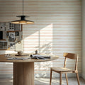 Watercolor Stripes Peach Mural Wallpaper - room preview 03