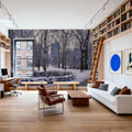 Winter Park Stroll Mural Wallpaper - room preview 03