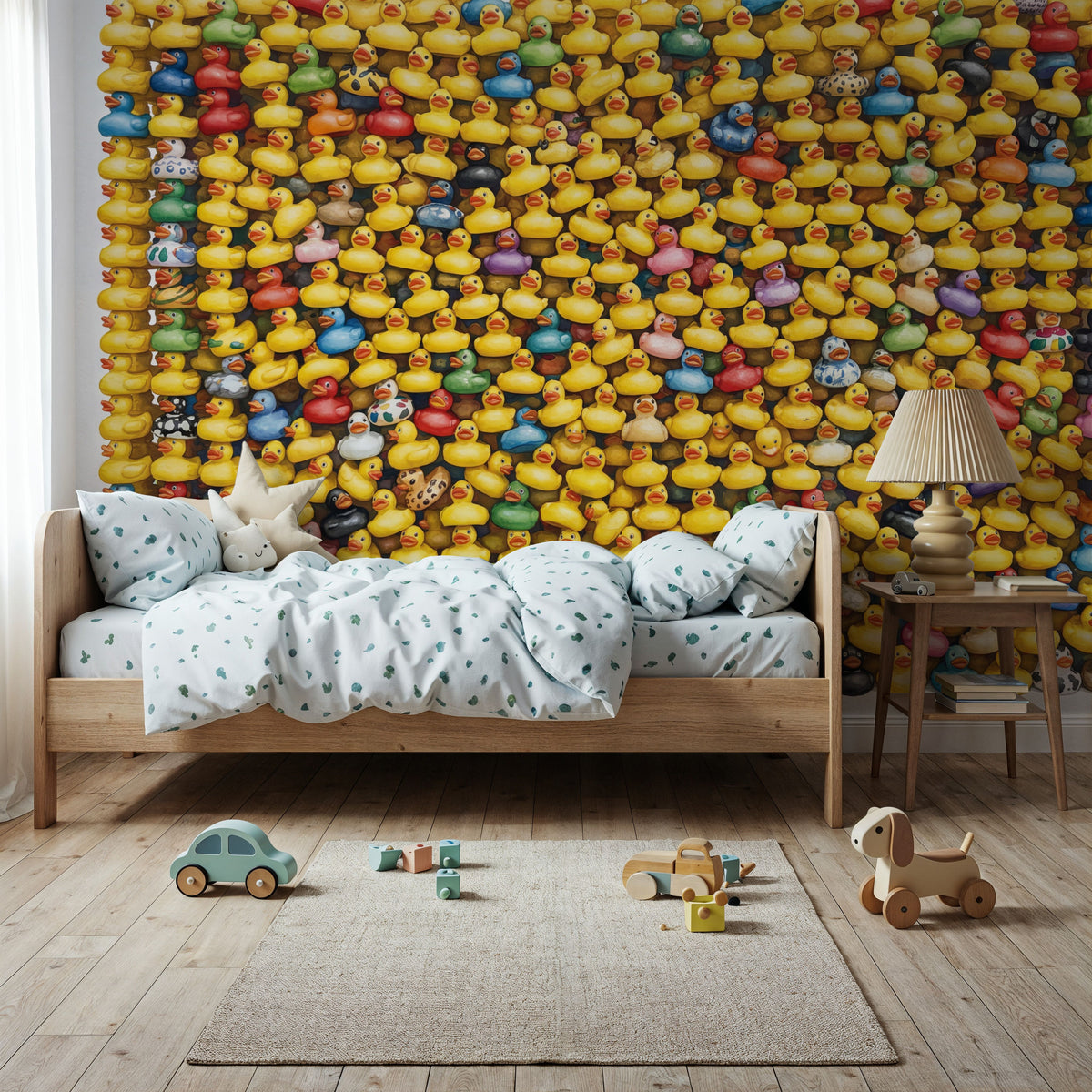 Duck Wall - Stacked Series Mural Wallpaper - room preview 03