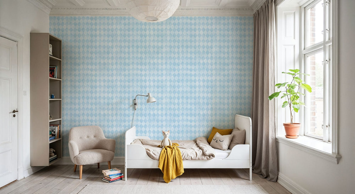 Arlecchino Diamonds, Sky Mural Wallpaper - room preview 03