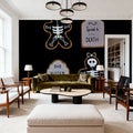 Spooky Gingerbread Manor VII Mural Wallpaper - room preview 03