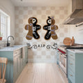 Spooky Gingerbread Manor III Mural Wallpaper - room preview 03