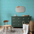 Coastal Dripping Turqouise Mural Wallpaper - room preview 03