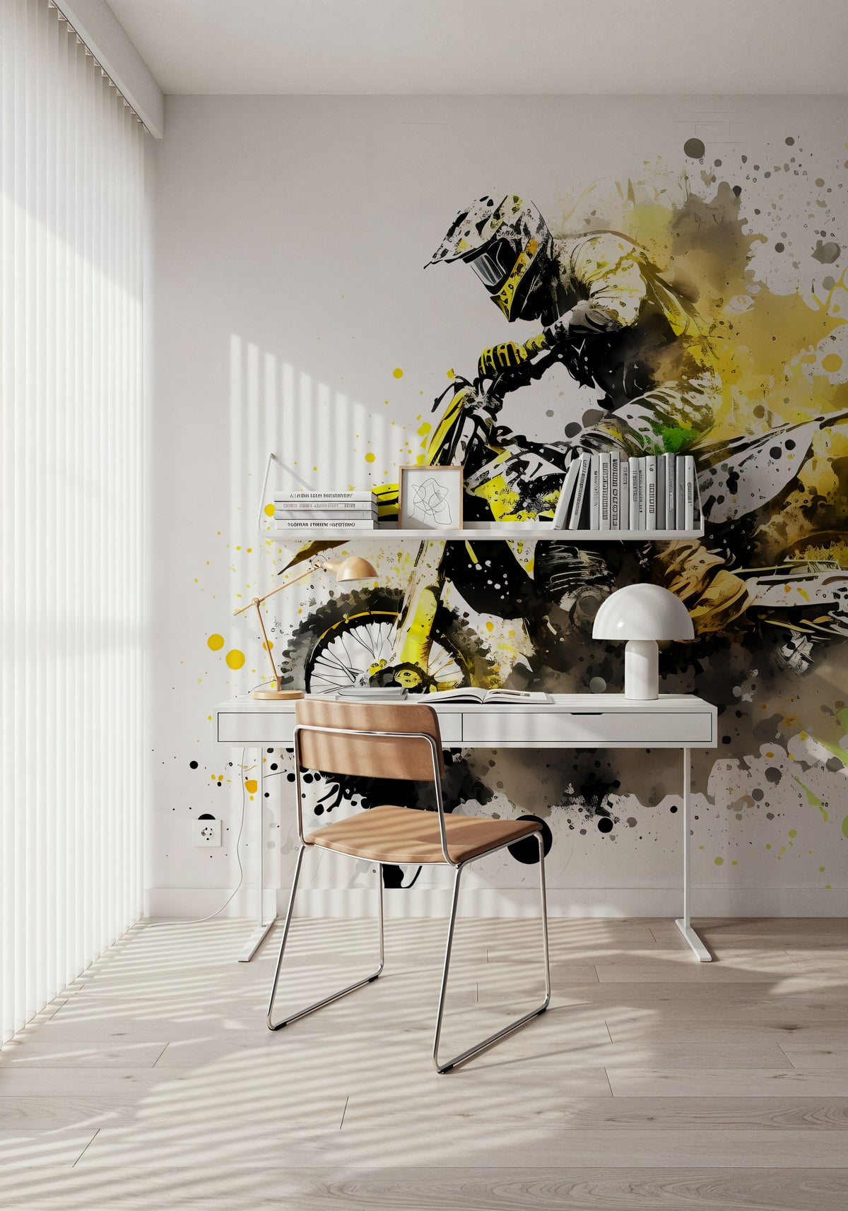 Offroad Action Mural Wallpaper - room preview 03