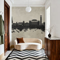 Stratford-upon-Avon England Skyline Concrete Mural Wallpaper - room preview 03