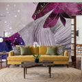 Mystical Woman I Mural Wallpaper - Purple Tone - room preview 03
