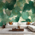 Leaf Canopy Mural Wallpaper - room preview 03