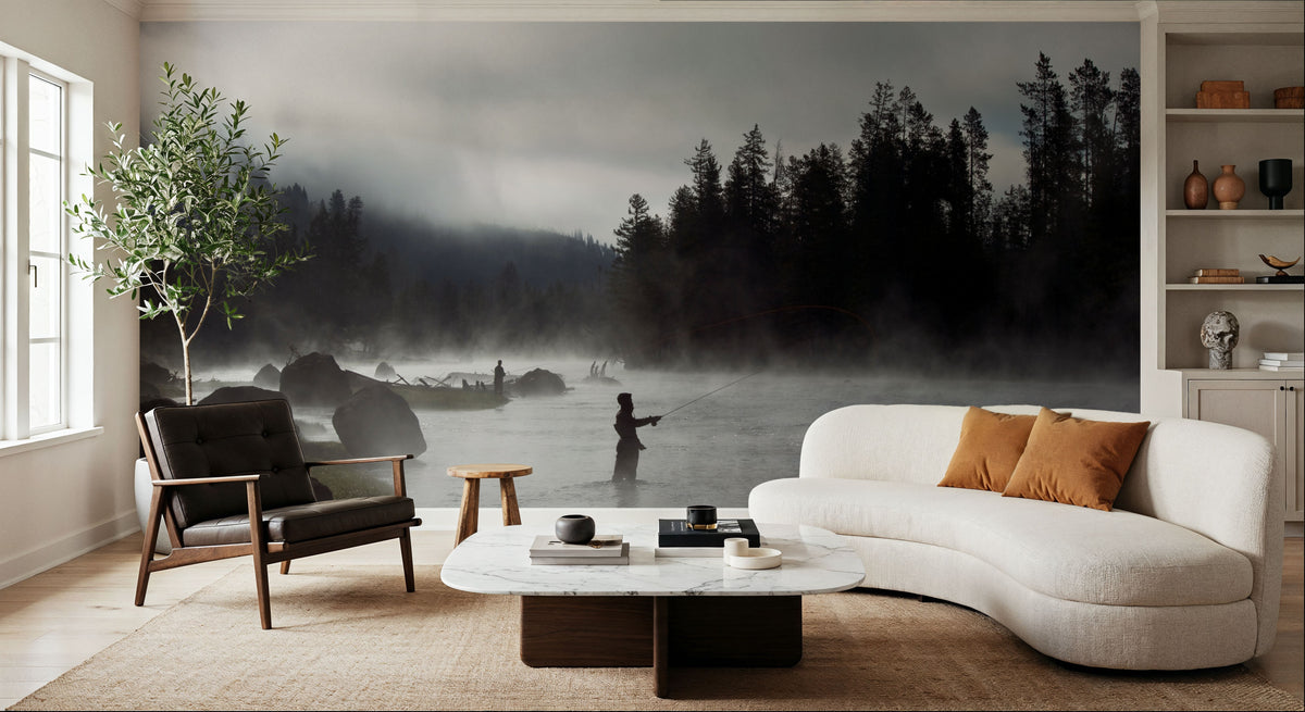 Fishing Days Mural Wallpaper - room preview 03