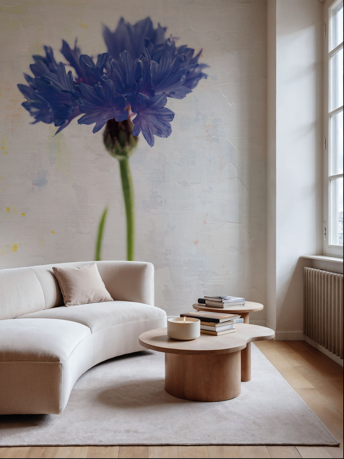 Wonderful Wildflowers VI Mural Wallpaper - room preview 03