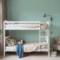 Seaside Fish Turqouise Mural Wallpaper - room preview 03