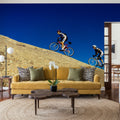 Mountain Trail Ascent Mural Wallpaper - room preview 03