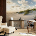 Grass Beach Mural Wallpaper - room preview 03