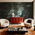 Moonlight Flowers Mural Wallpaper - room preview 03