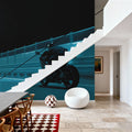 Motorcycle At Night Mural Wallpaper - room preview 03