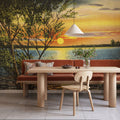 Greetings From Lake Sunset Mural Wallpaper - room preview 03