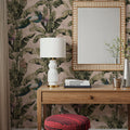 Banana Plant Pink Mural Wallpaper - room preview 03