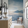 Arlberg Winter Mural Wallpaper - room preview 03