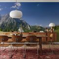 Mountain Cabin Retreat Mural Wallpaper - room preview 03