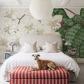 Tanigami Moth Orchid Mural Wallpaper - room preview 03