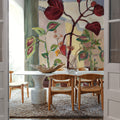 Red Leaves III Mural Wallpaper - room preview 03